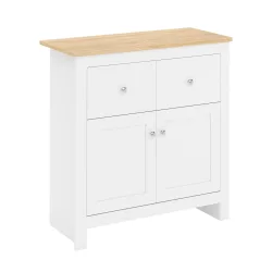 Sideboard ARLES 79 x 35 x 80 cm weiss
