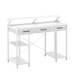 Schreibtisch TAVREN 120 x 50 x 90 cm weiss