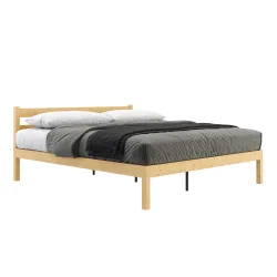 Bambusbett ARBORA 180 x 200 cm natur