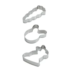Guetzli-Ausstecher Set Ostern Edelstahl 3-teilig