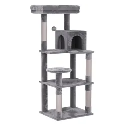 Katzenbaum ASGARD 143 cm hellgrau