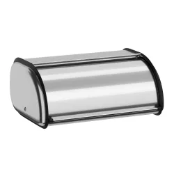 Brotkasten Metall KIVO 33 x 24 x 15 cm silber