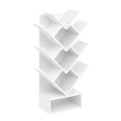 Bücherregal CALDER 57 x 103 cm weiss