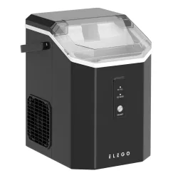 Eiswürfelmaschine ROSFO schwarz 1.1L - 15 kg / 24 h