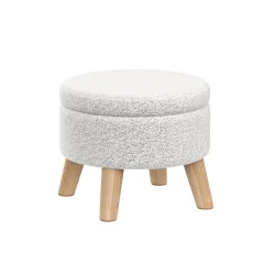 Hocker Teddy DAHN mit Stauraum weiss