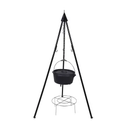 BBQ Dreibein Set Gusseisen 6-teilig