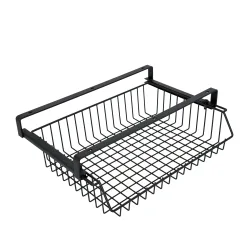 Schublade Metallgitter 37 x 25 x 11 cm schwarz