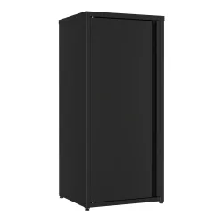 Aktenschrank mit 2 Böden YUKON 40 x 88 cm schwarz
