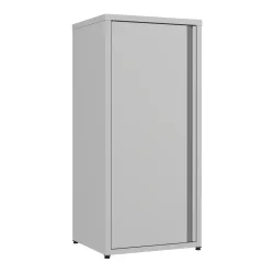 Aktenschrank mit 2 Böden YUKON 40 x 88 cm grau