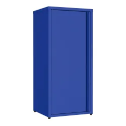 Aktenschrank mit 2 Böden YUKON 40 x 88 cm blau