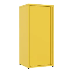 Aktenschrank mit 2 Böden YUKON 40 x 88 cm gelb