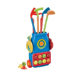 Pure2Improve Spielzeug Kinder Golfset 19-teilig bunt