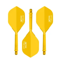 XQMAX Fenix Flight und Shaft 28 mm 3er Set gelb