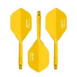 XQMAX Fenix Flight und Shaft 34 mm 3er Set gelb