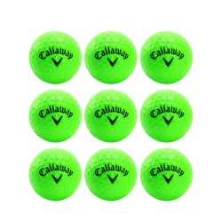 Callaway Übungsball Soft Flight mit HEX 9er Set grün