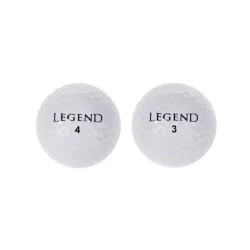 LEGEND Golfball 12er Set 85 Kompression weiss