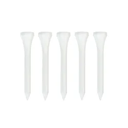 LEGEND Golf Tees 20er Set Holz 83 mm weiss