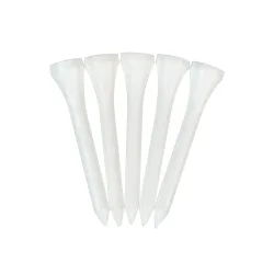 LEGEND Golf Tees 30er Set Holz 70 mm weiss