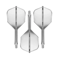 GOAT X Flex Flight und Shaft 26 mm 3er Set transparent