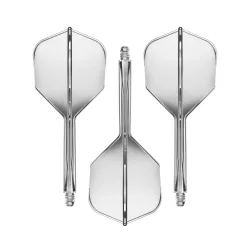 GOAT X Flex Flight und Shaft 33 mm 3er Set transparent