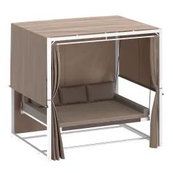 Hollywoodschaukel FERMINA taupe