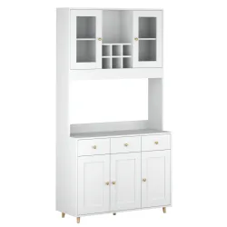 Küchenbuffet 100 x 181 cm weiss