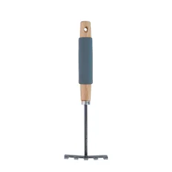 Gartenharke mit Holzgriff 27 cm