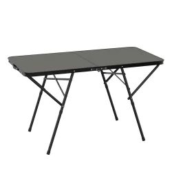 Campingtisch klappbar RAST 120 x 60 cm schwarz