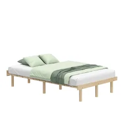 Futonbett Holz KIOTO 120 x 200 cm natur