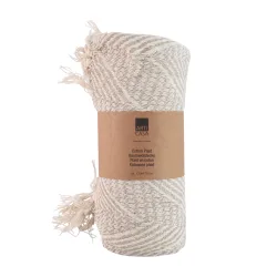 Kuscheldecke 130 x 170 cm beige