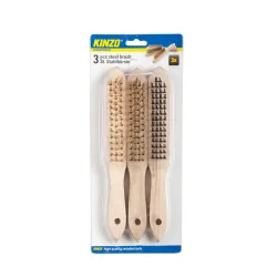 Stahlbürste Set 3-teilig