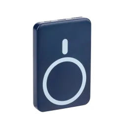 Powerbank 5'000 mAh kabellos blau