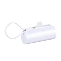 Powerbank 5'000 mAh weiss