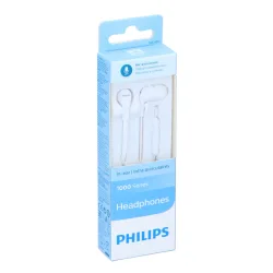 PHILIPS In-Ear-Kopfhörer mit Mikrofon weiss
