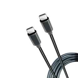 USB-C auf USB-C-Kabel 2 m schwarz
