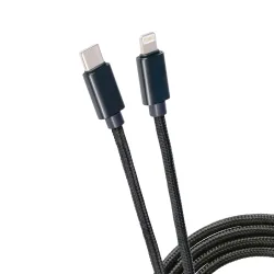 USB-C auf Lightning-Kabel 2 m schwarz
