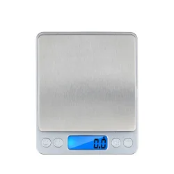 Küchenwaage digital mit 2 Ablagen