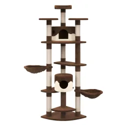 Katzenbaum BLACKY 210 cm braun