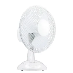 Tischventilator 2 Stufen weiss