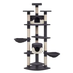 Katzenbaum BLACKY 210 cm grau