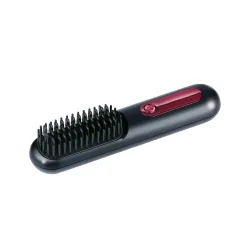 MEXX Haarglättungsbürste USB 20 cm schwarz