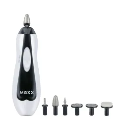 MEXX Nagelfräser Set 7-teilig weiss/schwarz
