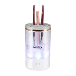 MEXX Make-up Pinselreiniger USB weiss/gold