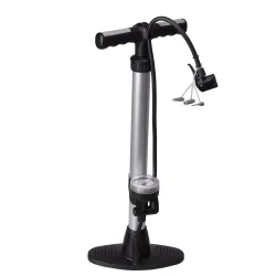 Velopumpe Standpumpe silber