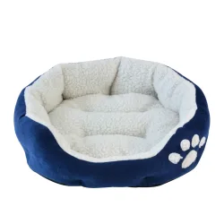Katzenbett SNOOPY blau