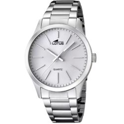 LOTUS - Analoguhr, Minimalist For Him, 42mm, Silber