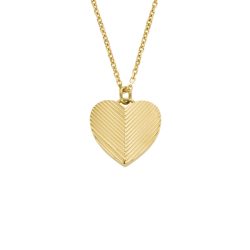 Fossil - Halskette, Harlow, 40cm, Gold