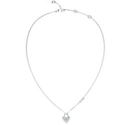 Guess - Halskette, All You Need Is Love, 40.5CM, Silber