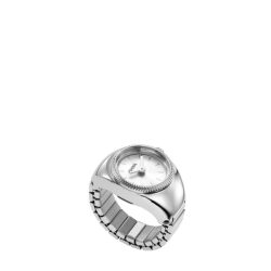 Fossil - Analoguhr, Ring Watch, 11mm, Silber