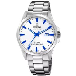 Festina F20024/5 Swiss Made Acero Klassik Herrenuhr